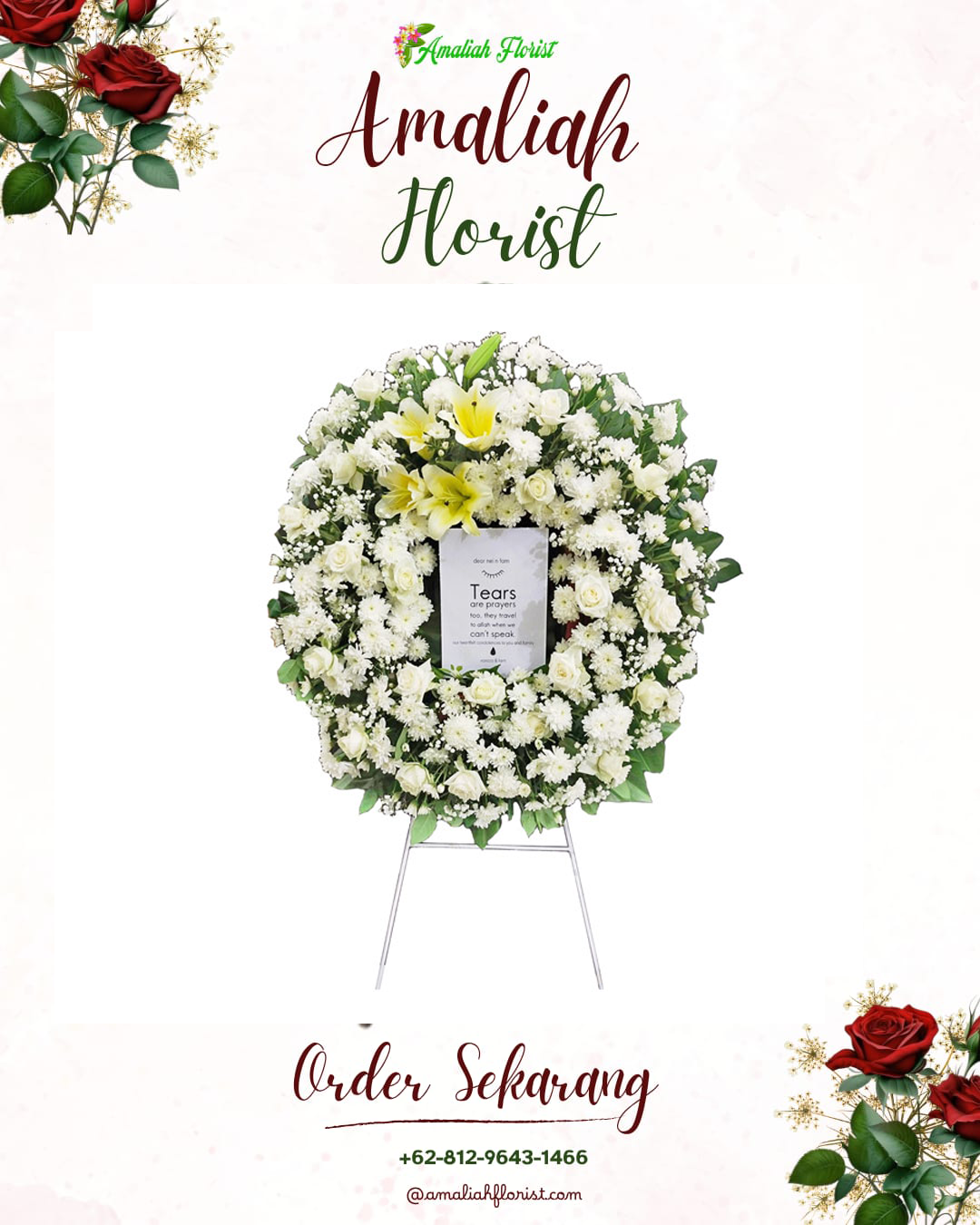 Krans Bunga Duka Tlanakan